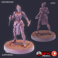 Slave Rebel Option #767 front DND miniature Psionic Overlords 16k resin