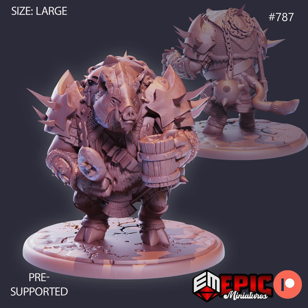 Pigserker Option #787 front DND miniature Norse Raiders 16k resin