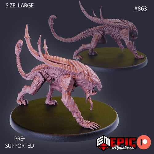 Alien Beast Option #863 front DND miniature Endless Nightmare 16k resin