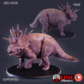 Triceratops Option #868 front DND miniature Lost Paradise 16k resin
