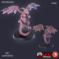 Dragon Whelp Construct Option #948 front DND miniature Gear Town 16k resin