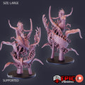 Centipede Mother DND miniatures group photo Savage Mountains