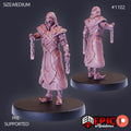 Dark Cultist Option #1102 front DND miniature Hour of Demons 16k resin