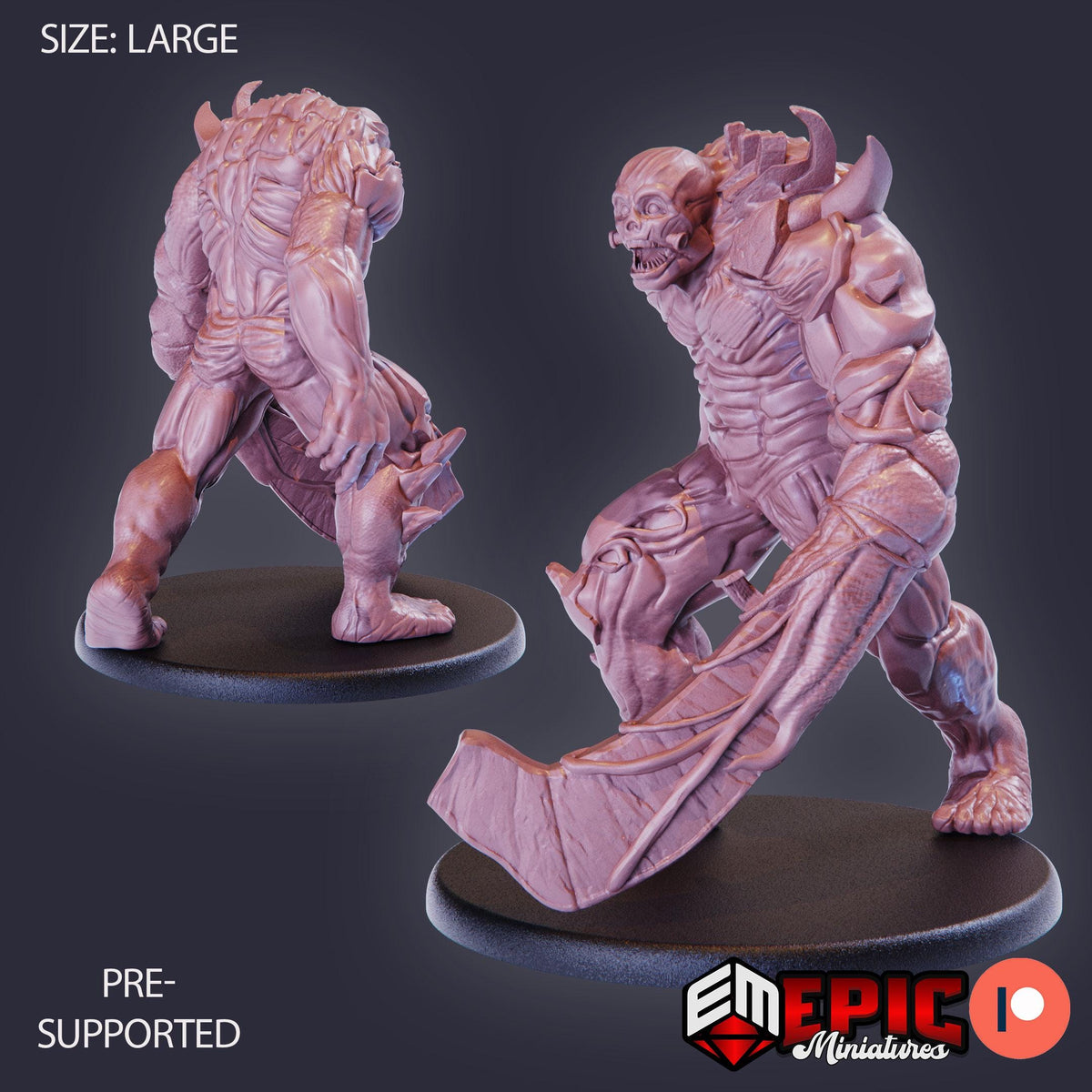 Flesh Horror DND miniatures group photo Hour of Demons