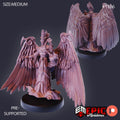 Dominion Angel Option #1166 front DND miniature Sky Dominion 16k resin