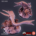 Plesiosaurus DND miniatures group photo Underwater Mayhem