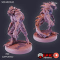 Seafolk Brute Option #1204 front DND miniature Underwater Mayhem 16k resin