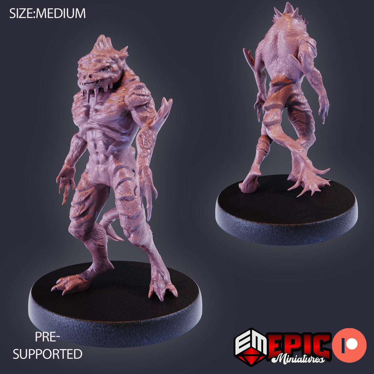 Seafolk Alpha DND miniatures group photo Underwater Mayhem