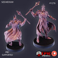Dark Lord Option #1276 front DND miniature Green Siege 16k resin