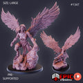 Gynosphinx Option #1347 front DND miniature Sands of Destiny 16k resin