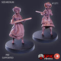 Lady Roseheart Option #1371 front DND miniature Kingdom of Secrets 16k resin