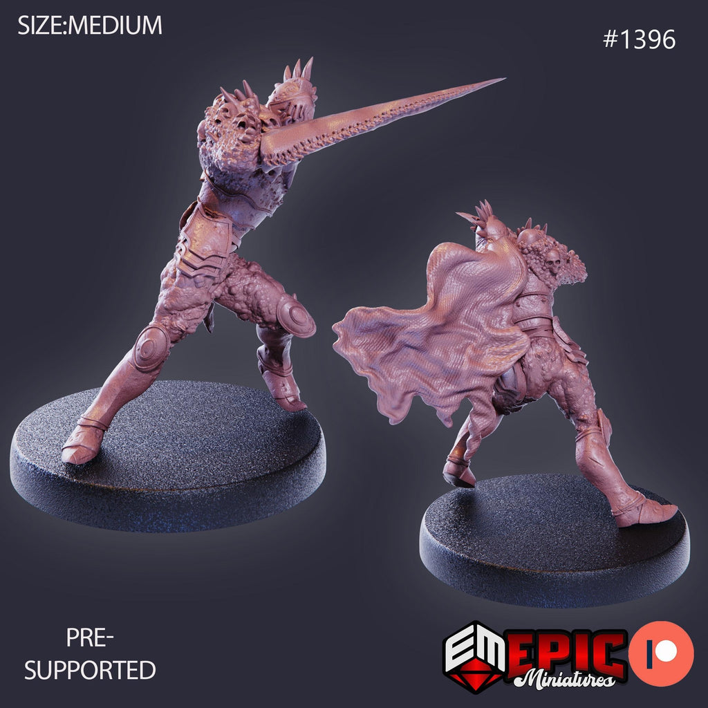 Mimic Knight Option #1396 front DND miniature Kingdom of Secrets 16k resin