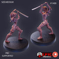 High Elf Option #1488 front DND miniature Elven Grace 16k resin