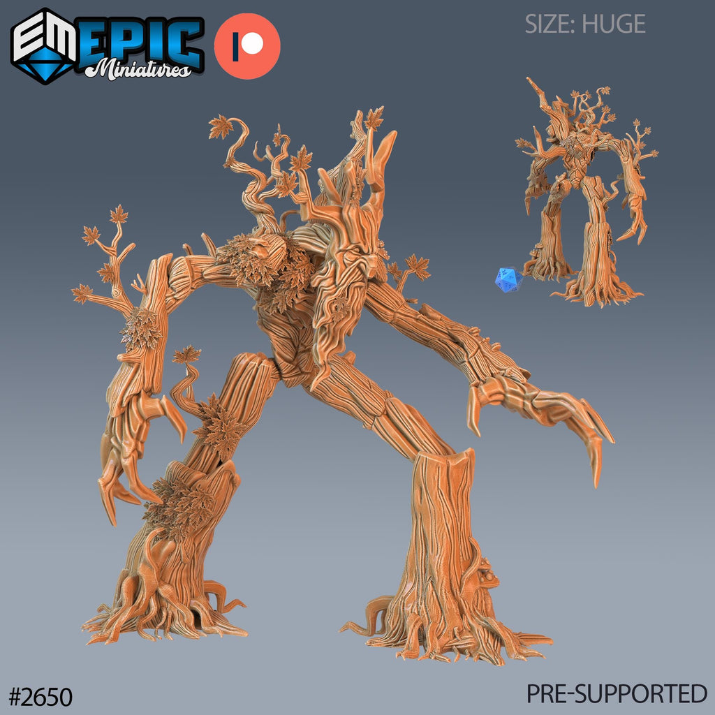 Treant Option #2650 front DND miniature Little Folk 16k resin