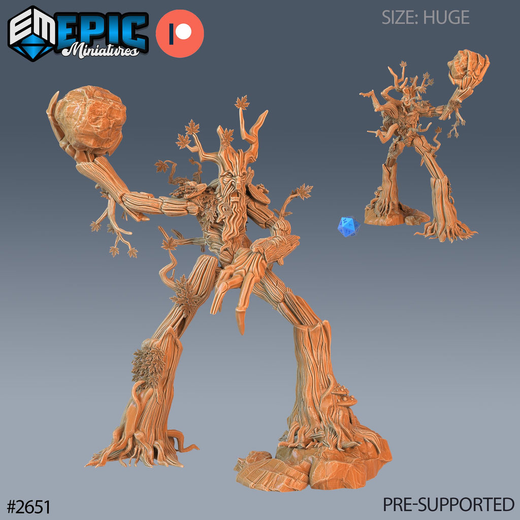 Treant Option #2651 front DND miniature Little Folk 16k resin