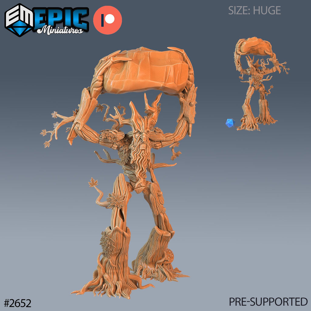 Treant Option #2652 front DND miniature Little Folk 16k resin