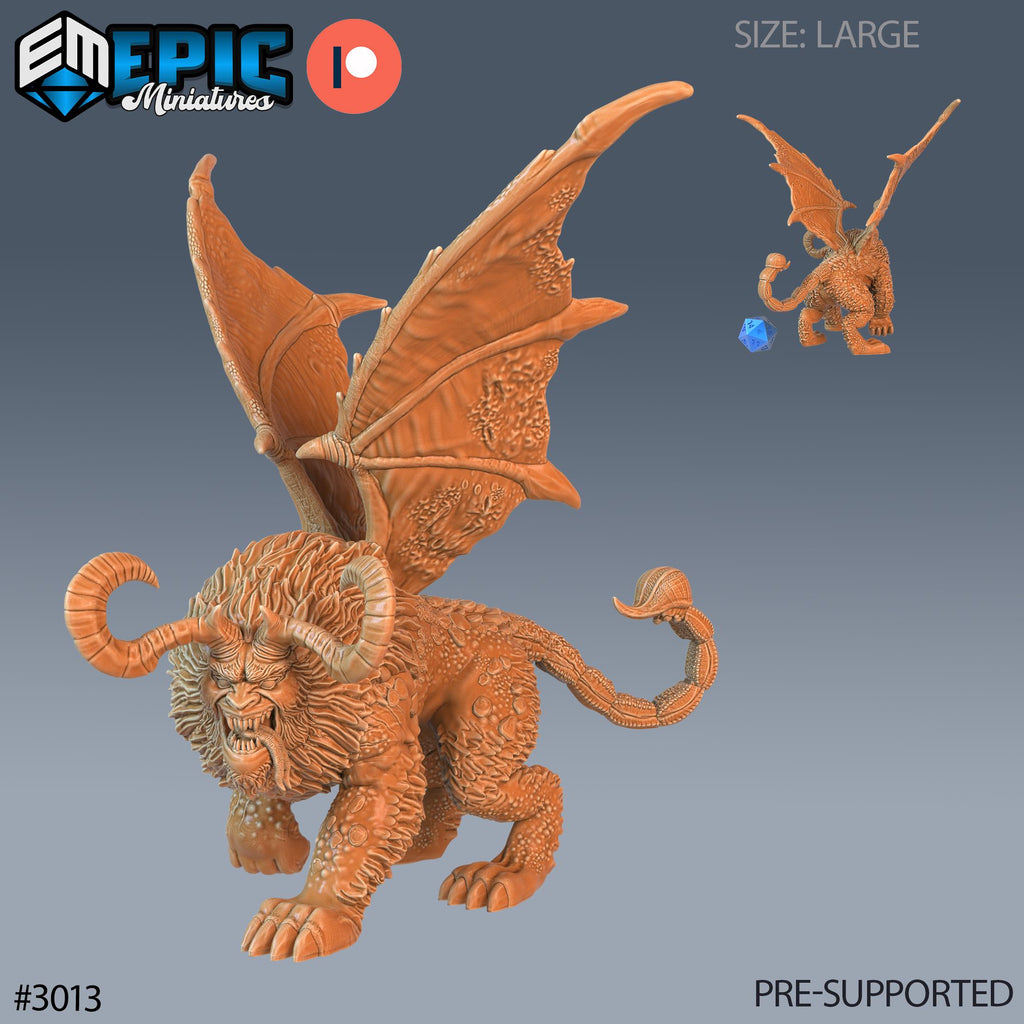 Manticore Classic DND miniatures group photo Eternal Fungi