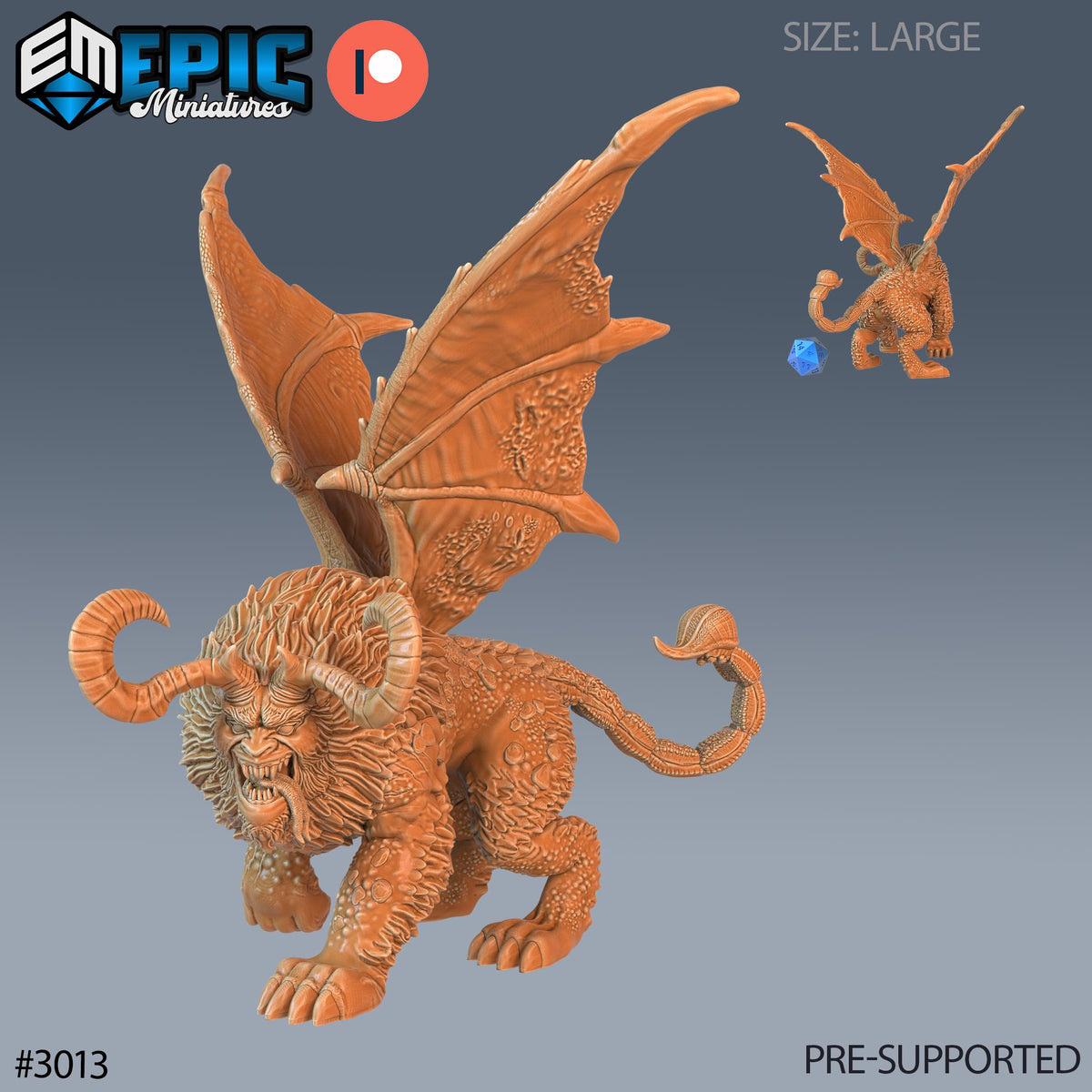 Manticore Classic DND miniatures group photo Eternal Fungi