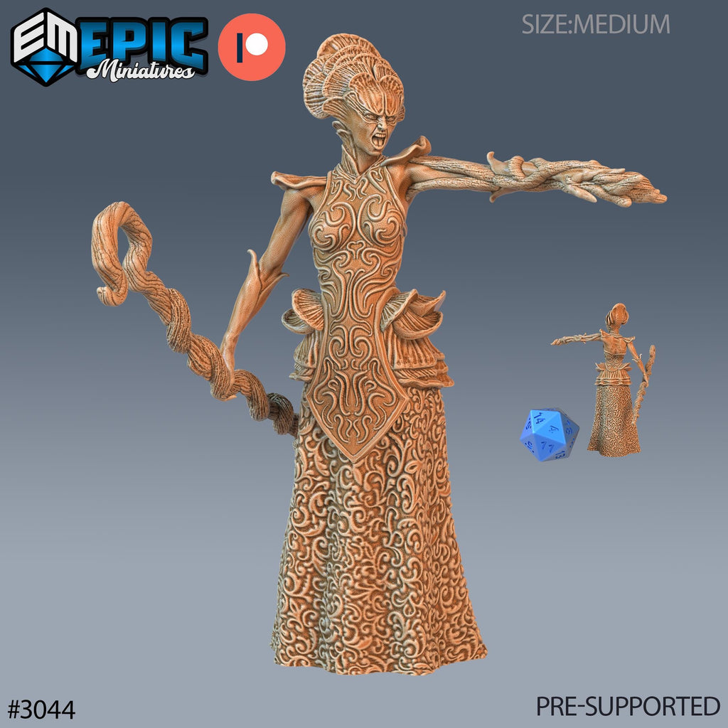 Fungi Demoness Option #3044 front DND miniature Eternal Fungi 16k resin