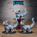 Hunters Guild Lizard Tamer Set of 3 DND miniatures group photo Dragons Reign