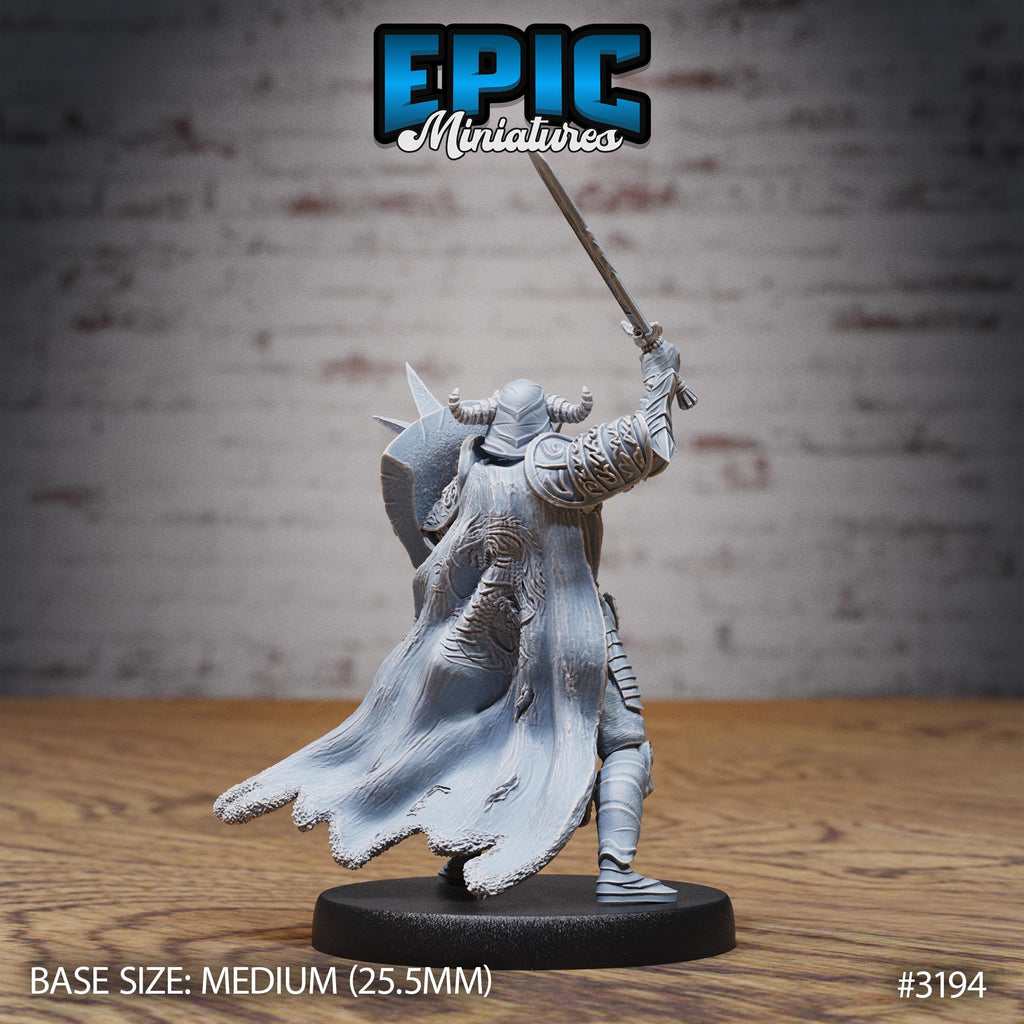 Hunters Guild Drake Knight Option #3194 back DND miniature Dragons Reign 16k resin