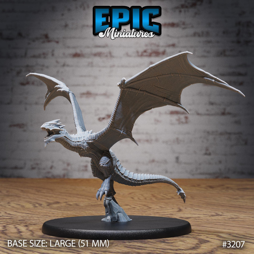 Wyvern Classic Option #3207 back DND miniature Dragons Reign 16k resin