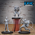 Inventor Joseph Set of 3 DND miniatures group photo Steam Inventions