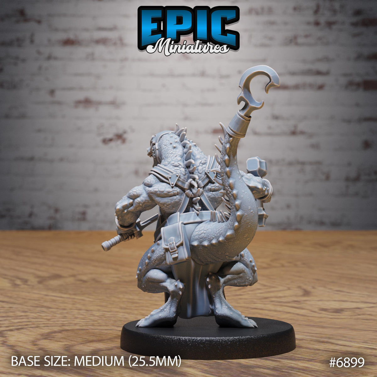 Kobold Blacksmith Option #6899 back DND miniature Knights Honor 16k resin