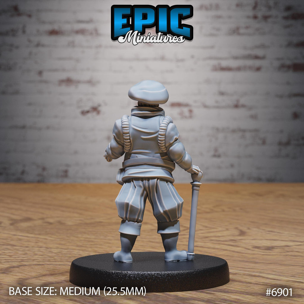 Noble Historian Option #6901 back DND miniature Knights Honor 16k resin