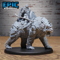 Bear Rider Heavy Knight DND miniatures group photo Knights Honor
