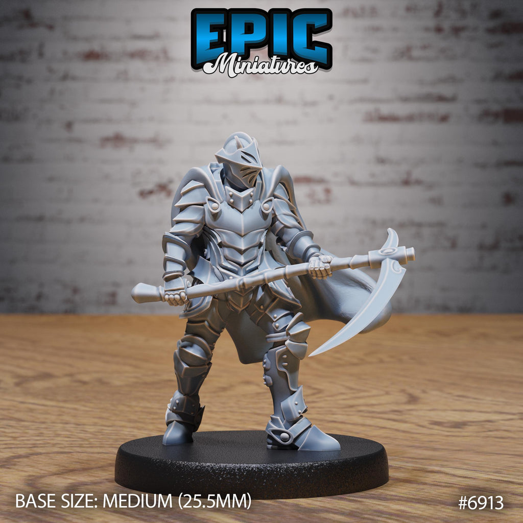 Heavy Knight Option #6913 front DND miniature Knights Honor 16k resin