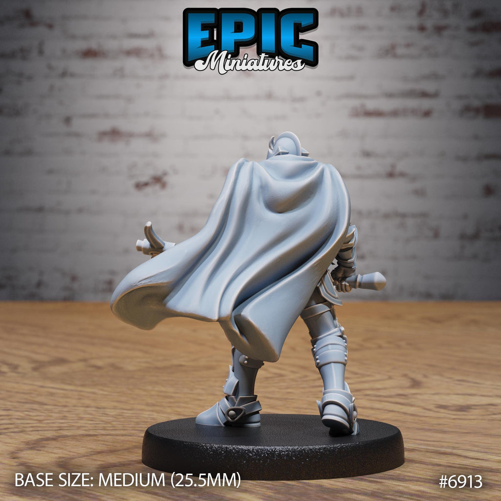 Heavy Knight Option #6913 back DND miniature Knights Honor 16k resin