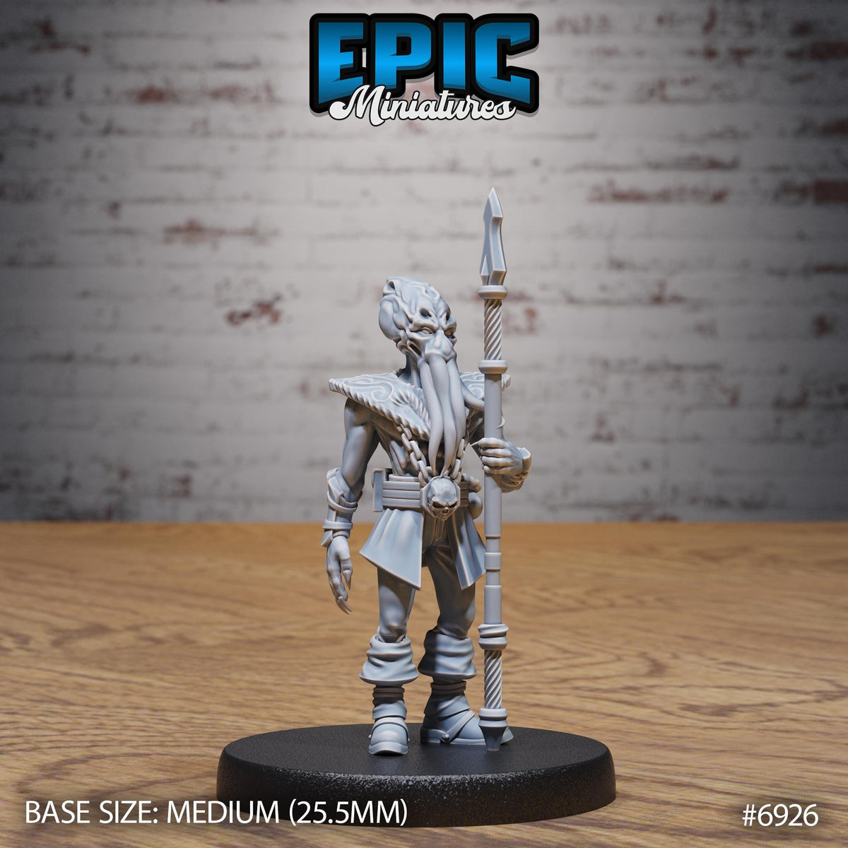 Mind Eater Option #6926 front DND miniature Astral Wars 16k resin