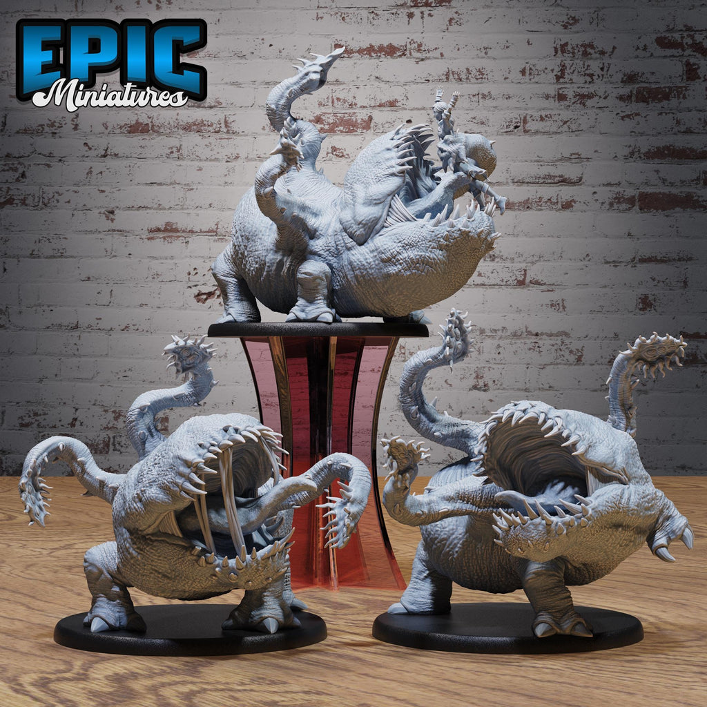 Otyugh Classic Set of 3 DND miniatures group photo Astral Wars