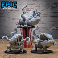 Otyugh Classic Set of 3 DND miniatures group photo Astral Wars