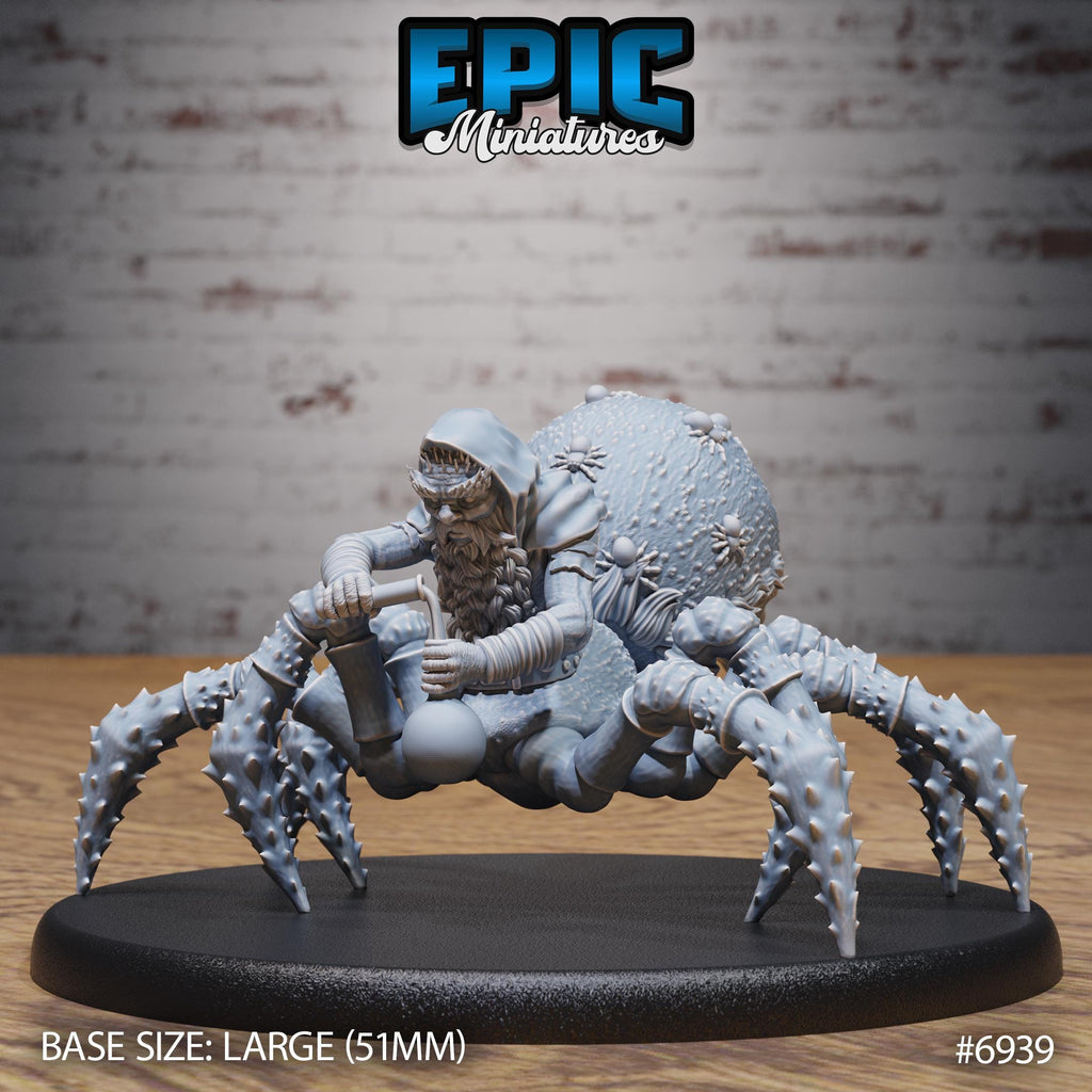 Dwarf Drider Option #6939 front DND miniature Astral Wars 16k resin
