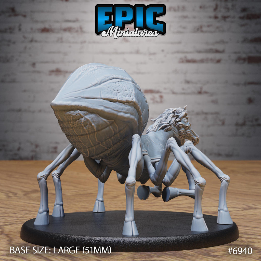 Horse Spider Option #6940 back DND miniature Astral Wars 16k resin