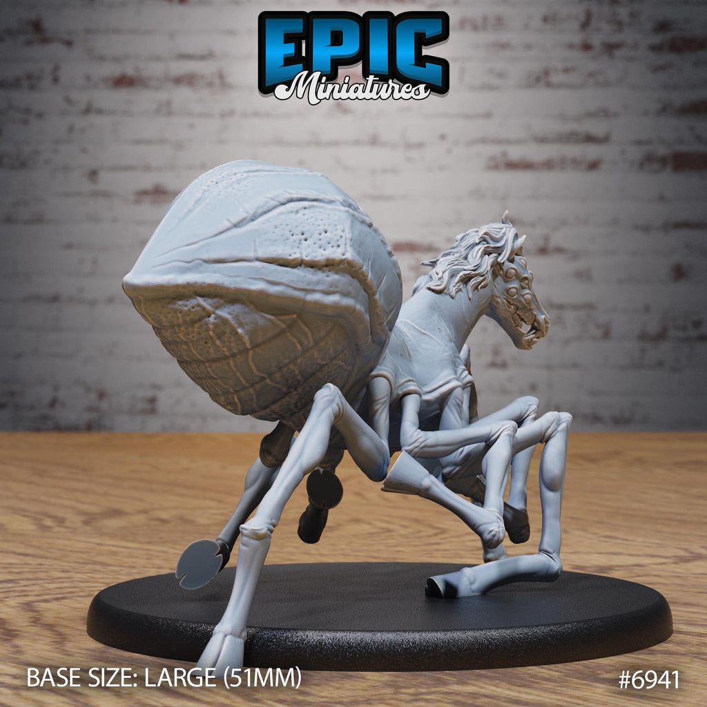 Horse Spider Option #6941 back DND miniature Astral Wars 16k resin