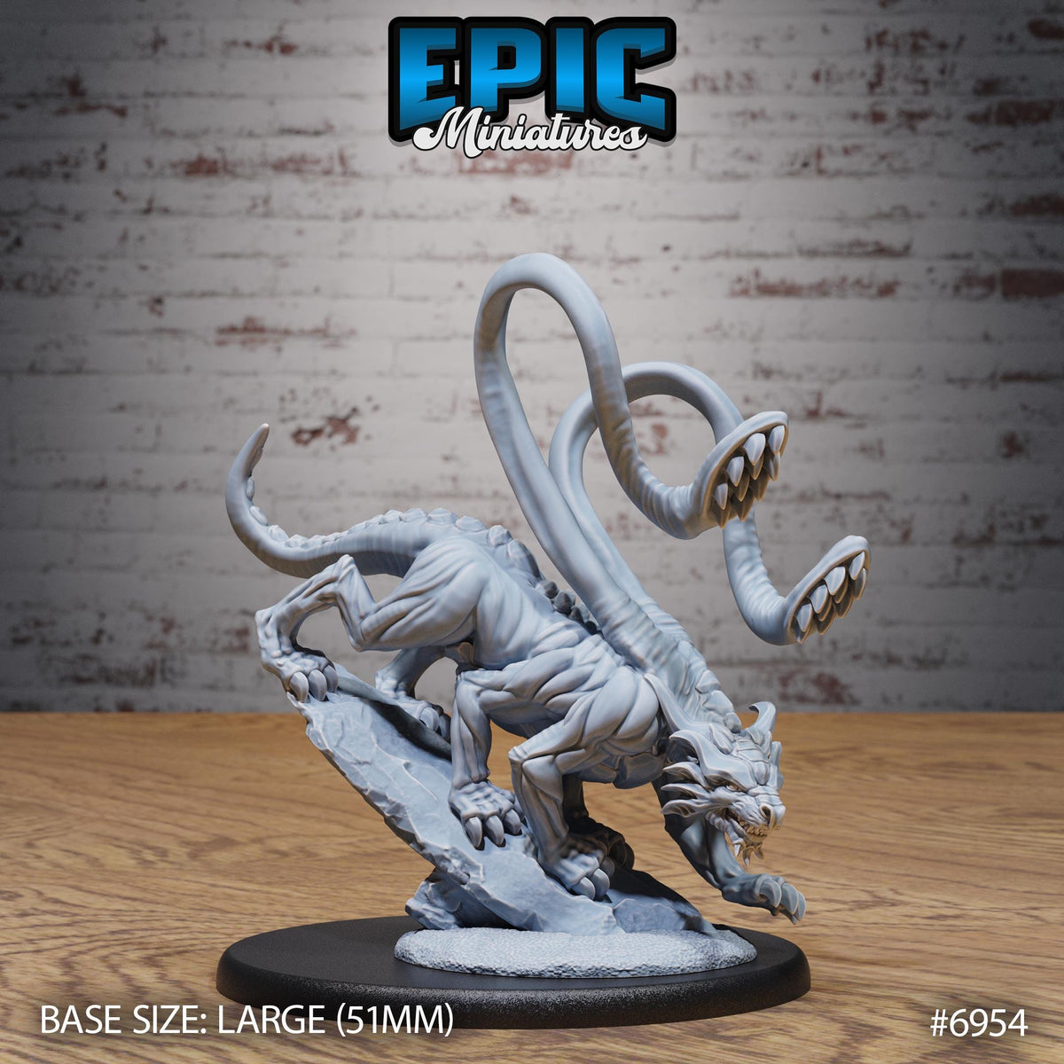 Planar Panther Beast Option #6954 front DND miniature Astral Wars 16k resin