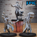 Mind Pirate Captain Set of 3 DND miniatures group photo Astral Wars