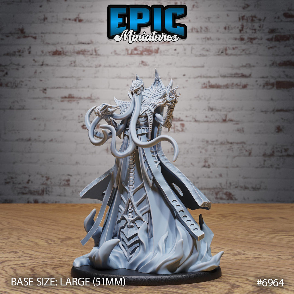 Mind Overlord Option #6964 front DND miniature Astral Wars 16k resin