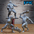 Fire Giant Warrior Set of 3 DND miniatures group photo Giants & Dwarfs