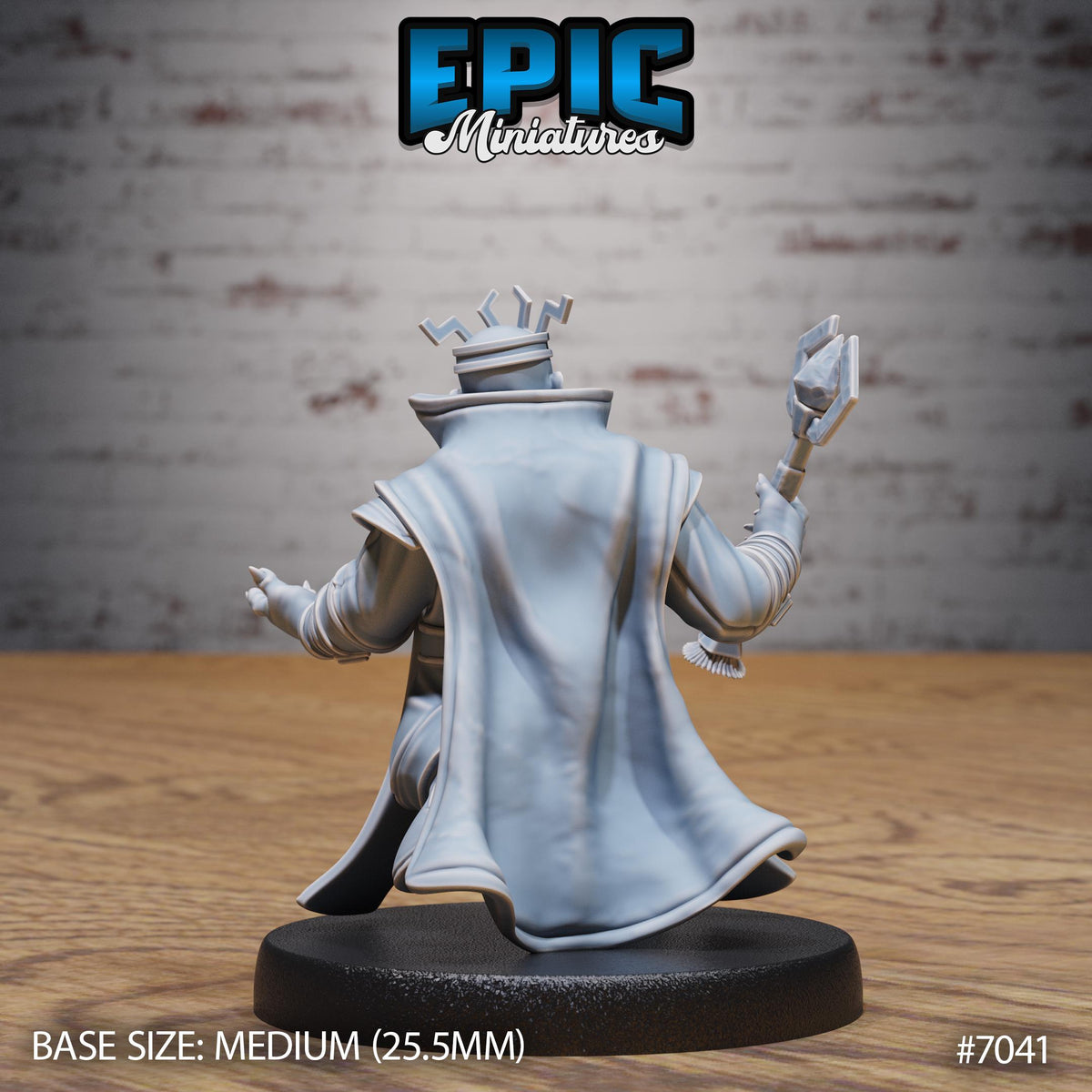 Dwarf Tribe Option #7041 back DND miniature Giants & Dwarfs 16k resin