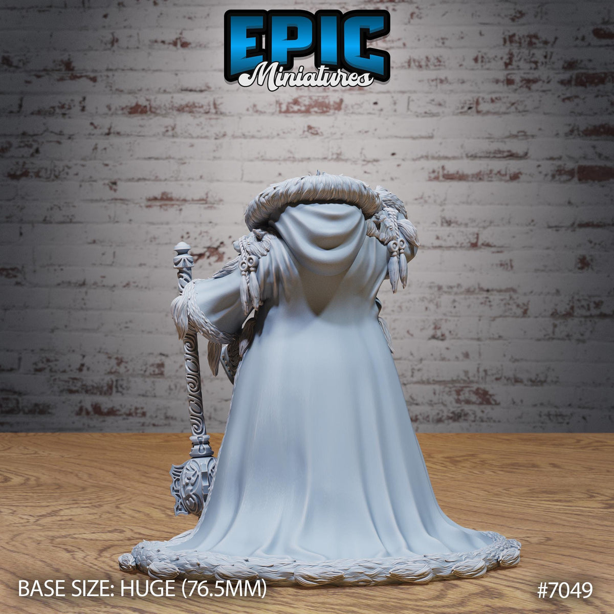 Fire Giantess Queen Option #7049 back DND miniature Giants & Dwarfs 16k resin