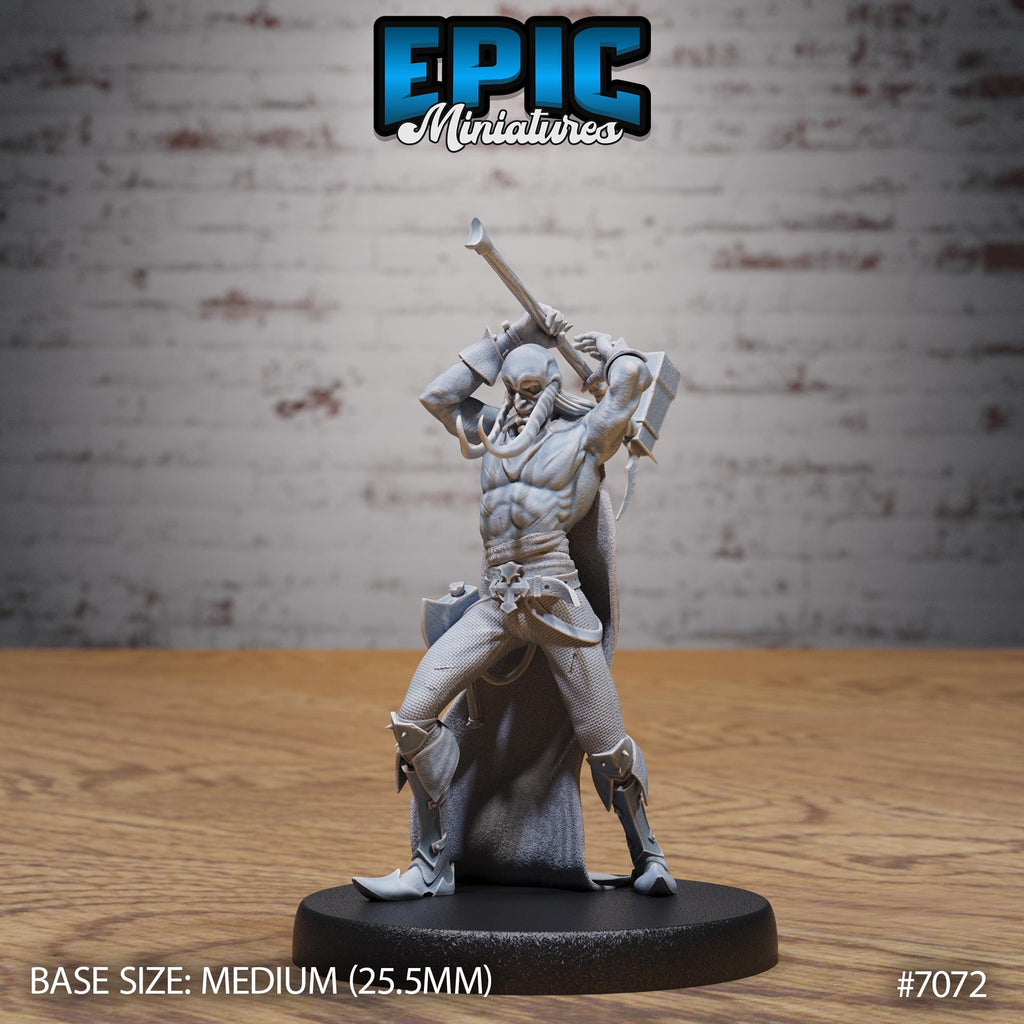 Grave Digger Option #7072 front DND miniature Transylvania Adventure 16k resin