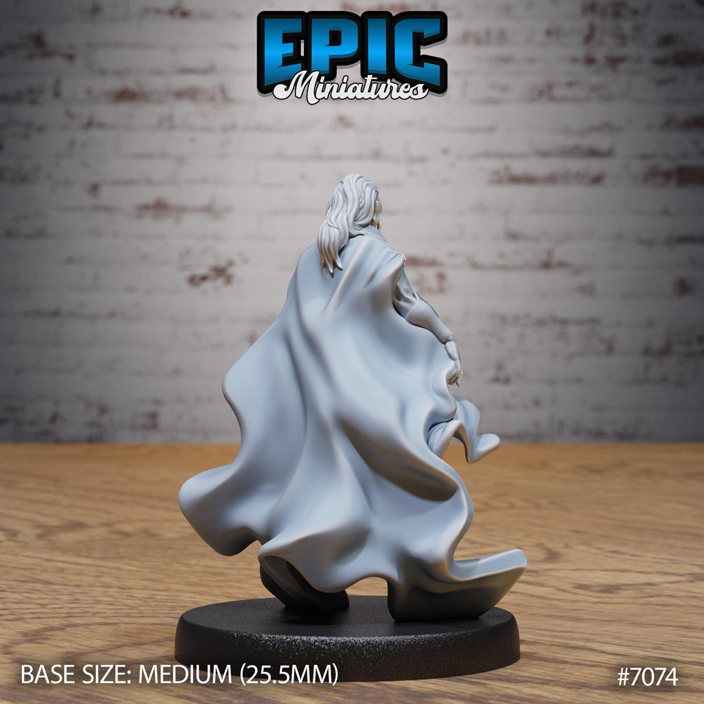 Vampire Blood Sorcerer Option #7074 back DND miniature Transylvania Adventure 16k resin