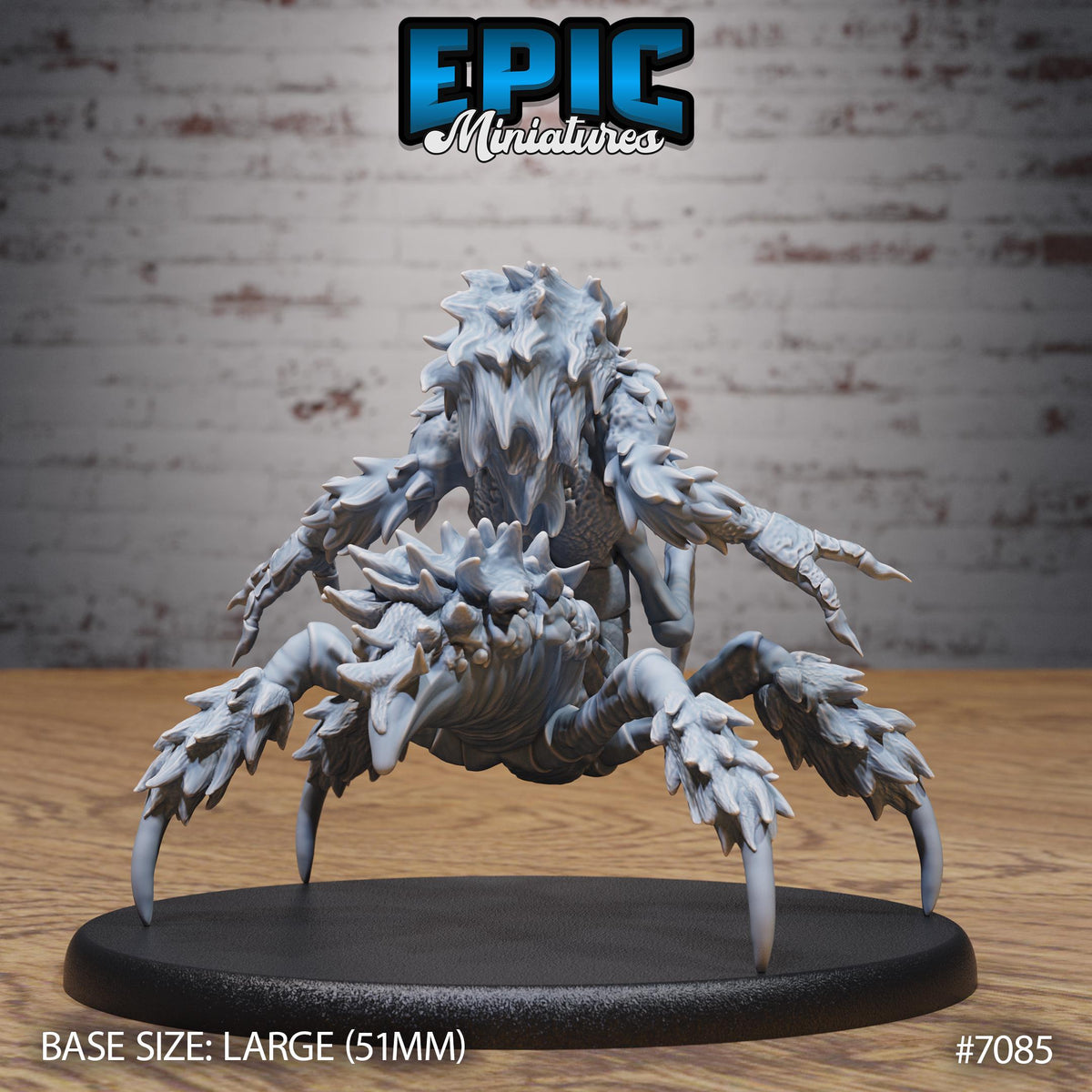 Were Spider Option #7085 back DND miniature Transylvania Adventure 16k resin