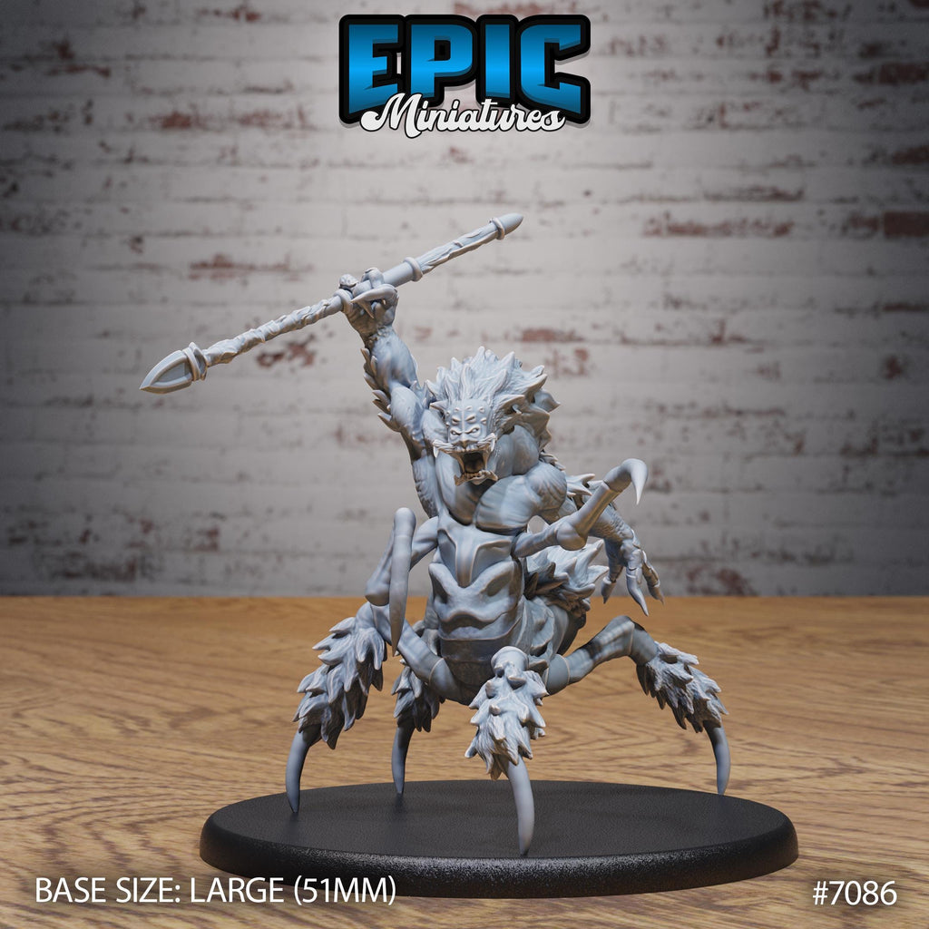 Were Spider Option #7086 front DND miniature Transylvania Adventure 16k resin