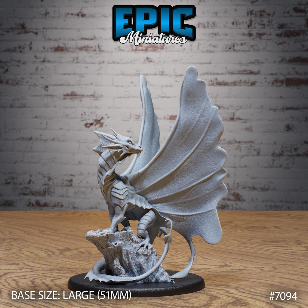 Fairy Dragon Option #7094 front DND miniature Natural Magic 16k resin