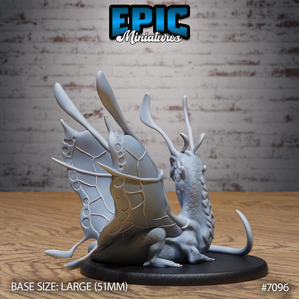 Fairy Dragon Option #7096 back DND miniature Natural Magic 16k resin